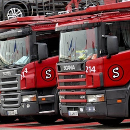 Camiones de transporte de vehículos de Sintax. E.P.