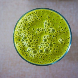 Batido verde.