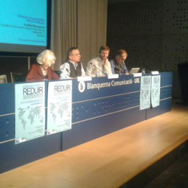 Participantes en las jornadas anuales organizadas por el Centre Delàs.