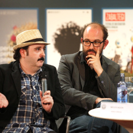 Cobeaga y Areces en el festival de San Sebastián./ Foto: Gorka Estrada