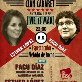 Cartel del acto "Espectacular velada de lucha" que tendrá lugar el viernes 13 de marzo.