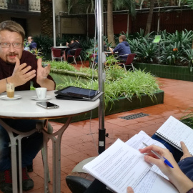 Domènech se muestra muy crítico con una ERC que también ha optado por poner las cosas difíciles a Ada Colau al frente del Ayuntamiento.