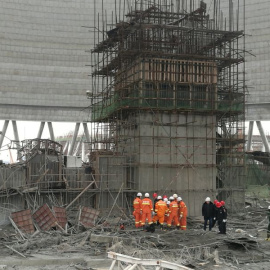 Más de 40 muertos en un derrumbe en una central eléctrica en obras en China / REUTERS