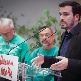 El candidato de IU a la Presidencia del Gobierno, Alberto Garzón.