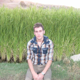 El joven iraní Fariborz Karami 