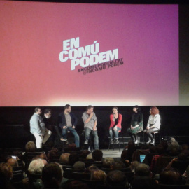 Presentación de En Comú Podem en Barcelona. / MARC FONT
