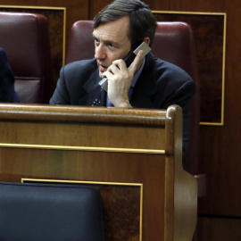 Rafael Hernando, en el Congreso hace unos días. EFE/J.J.Guillen