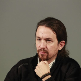 El secretario general de Podemos, Pablo Iglesias