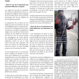 Fragmento del reportaje de la revista 'Dar Al-Islam' con las instrucciones para atentar.