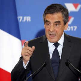 Francois Fillon, tras ganar las primarias de la derecha francesa. REUTERS/Philippe Wojazer