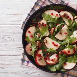 Receta de ensalada de manzanas.