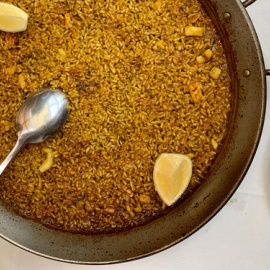 Arroz a banda. 
