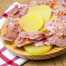 Lacón a la gallega. 