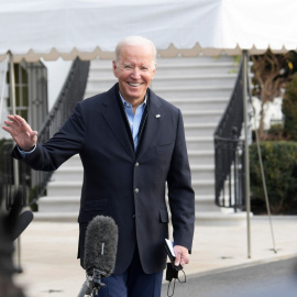  15 de diciembre de 2021, EE. UU., Washington: el presidente de EE. UU., Joe Biden, parte de la Casa Blanca en ruta a Fort Campbell-Kentucky en South Lawn.- Lenin Nolly / Europa Press