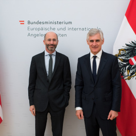 Robert Malley se reúne con el ministro de Asuntos Exteriores de Austria para hablar sobre las conversaciones nucleares con Irán. (Foto de archivo). -MICHAEL GRUBER / APA / Europa Press