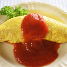 Omurice. 