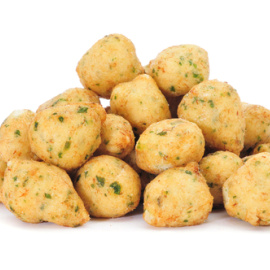 Buñuelos de bacalao. 