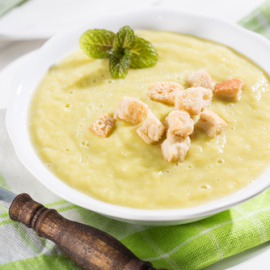 Vichyssoise de manzana. 