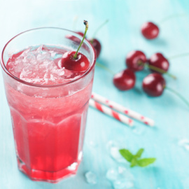 Limonada de cerezas. 