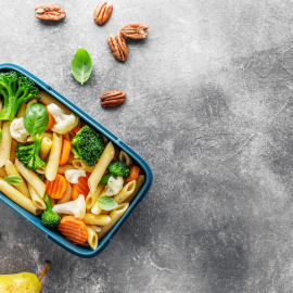 Tupperware saludable.