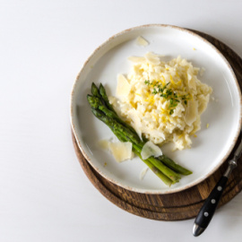 Risotto bianco. 