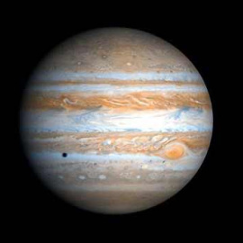 Júpiter asoló el sistema solar primitivo. /NASA