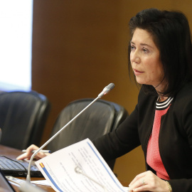 La secretaria general del Tesoro, Rosa Sanchez-Yebra. EFE