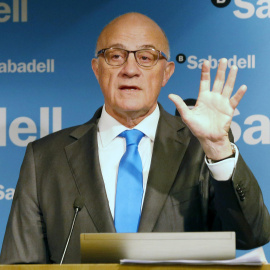 El presidente del Banco Sabadell, Josep Oliú. REUTERS
