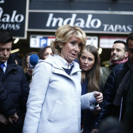 La presidente del PP de Madrid y candidata a la Alcaldía de Madrid, Esperanza Aguirre. EP