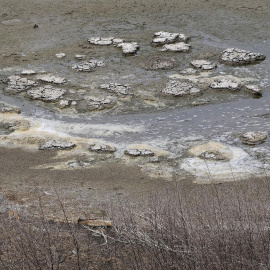 El lago Clearlake en California (Estados Unidos) muestra signos de la sequía que azota la región. California hace frente a una de sus peores sequías, "la peor en 1.200 años", según la BBC./ EFE
