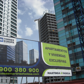 Una promoción de Martinsa-Fadesa en Hospitalet. EFE