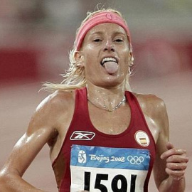 La atleta Marta Domínguez.