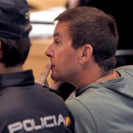 Arnaldo Otegi, exportavoz de la ilegalizada Batasuna, durante el juicio en la Audiencia Nacional. / EFE