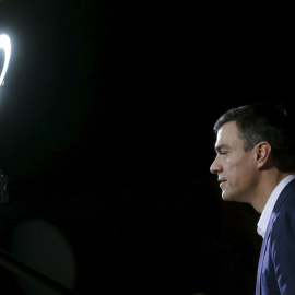 Pedro Sánchez, antes del debate. REUTERS/Juan Medina