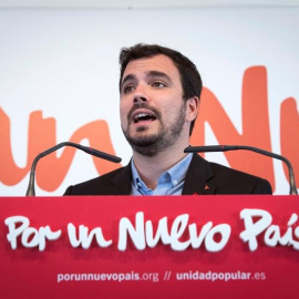 El candidato de IU-Unidad Popular, Alberto Garzón. EFE/Luca Piergiovanni