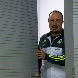 Rafa Benítez, este martes. EFE/Juan Carlos Hidalgo