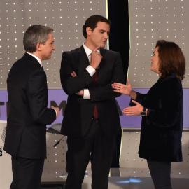Vallés, Rivera, Sáenz de Santamaría. PP