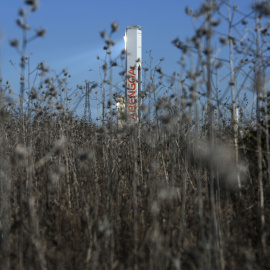 La planta solar "Solucar" de Abengoa, cerca de Sevilla. REUTERS/Marcelo del Pozo