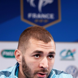 El delantero francés del Real Madrid, Karim Benzema. / EFE