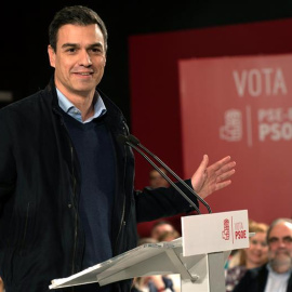 El candidato del PSOE a la Presidencia del Gobierno, Pedro Sánchez.-EFE