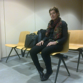 Exalcaldesa de La Muela y principal acusada, Mariví Pinilla.