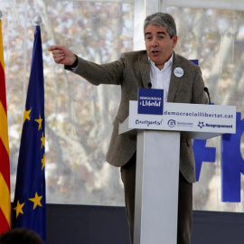 El cabeza de lista de Democràcia i Llibertat, Francesc Homs. EFE/Susanna Sáez