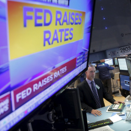 Wallstreet, la Bolsa de Nueva York, este miércoles. REUTERS/Lucas Jackson