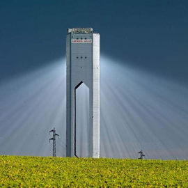 Infraestructura de Abengoa. EUROPA PRESS