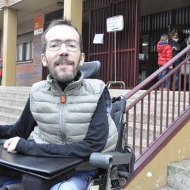 El secretario general de Podemos Aragón, Pablo Echenique. EP