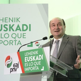 El Presidente del PNV, Andoni Ortuzar. EFE/JOSÉ RAMON GOMEZ