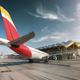 Avión de Iberia. EP