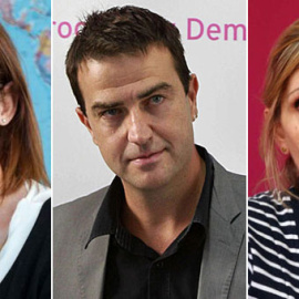 Maite Pagaza, Beatriz Becerra y Gorka Maneiro son tres de los seis supervivientes que aún le quedan a UPyD en las instituciones.