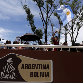 El público, durante la etapa prólogo del Dakar en Buenos Aires. REUTERS/Marcos Brindicci