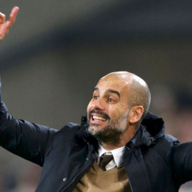 Guardiola, durante uno de los últimos partidos del Bayern. REUTERS/Fabian Bimmer
